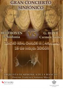 Concierto de Primavera - 5ª Sinfonía de Beethoven y Carmen de Bizet @ Teatro Real Carlos III